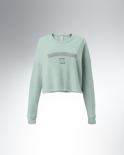 Zayndeellani Crop Sweatshirt