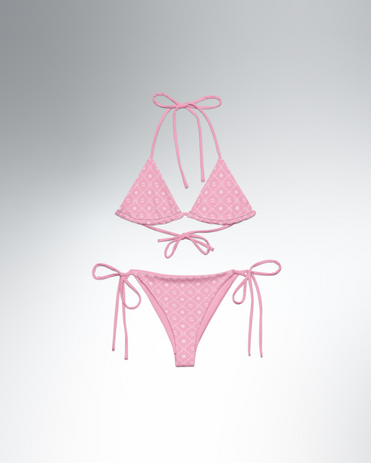 Zayndeellani Monogram Bikini - Pink