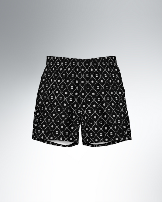 Zayndeellani Men's Monogram Swim Shorts