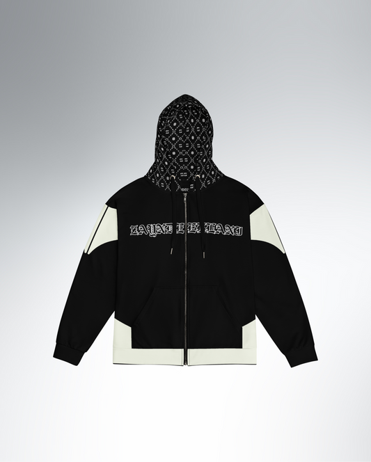 Zayndeellani Pen-tip Hoodie - Black