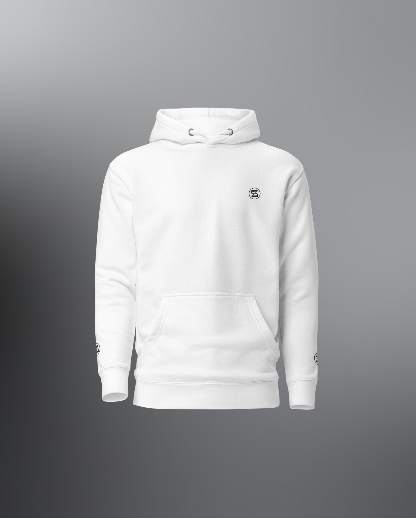 Zayndeellani Unisex Zerracci Hoodie White