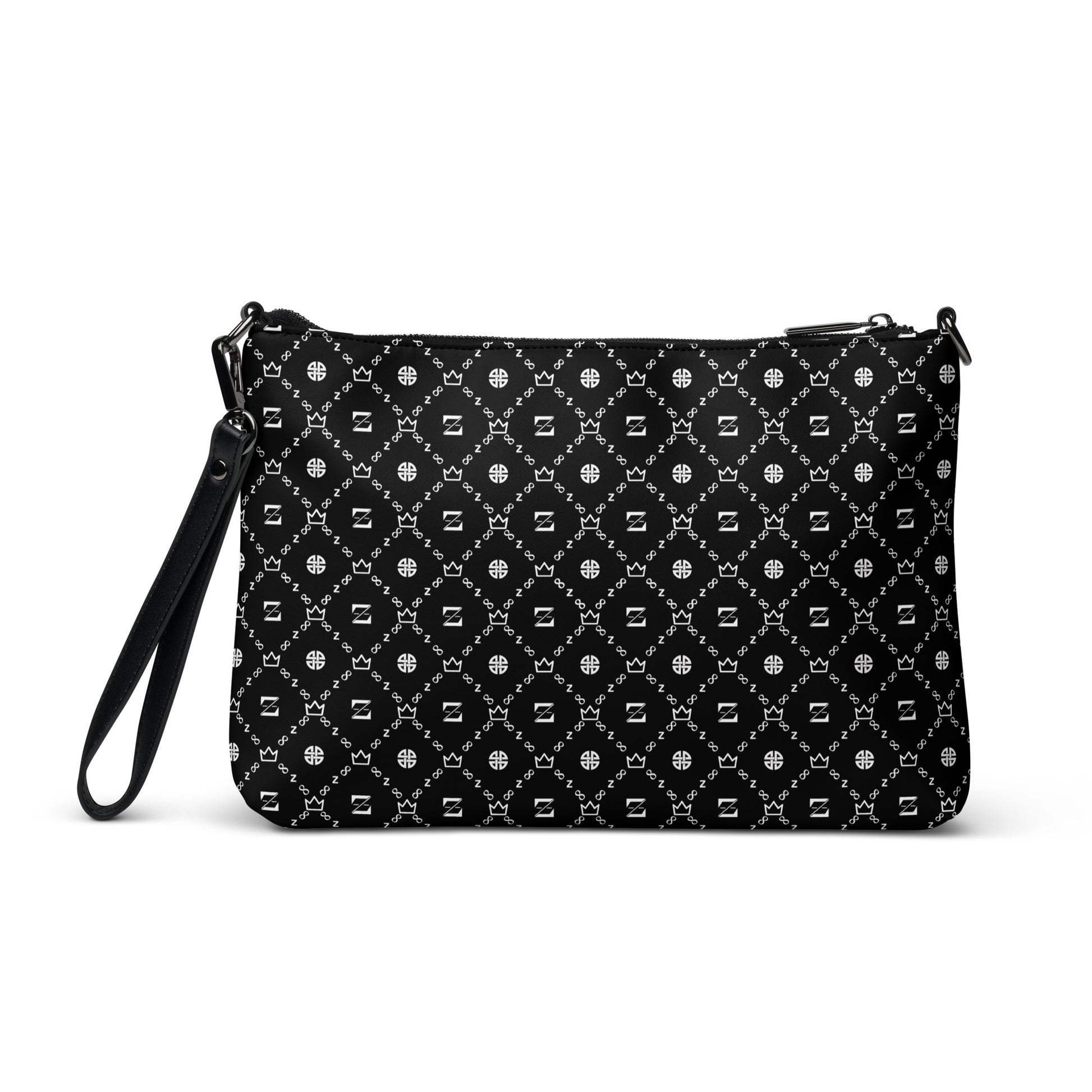 Zayndeellani Monogram Crossbody Bag Black - Zayndeellani