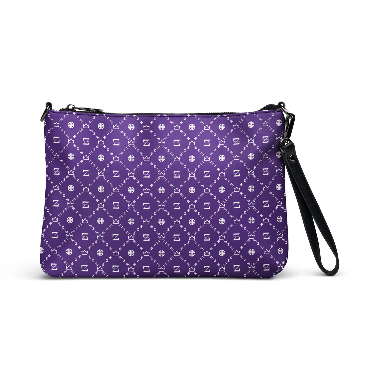 Zayndeellani Monogram Crossbody Bag Purple - Zayndeellani