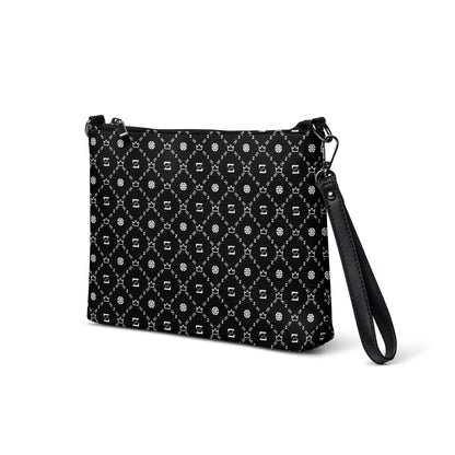 Zayndeellani Monogram Crossbody Bag Black - Zayndeellani