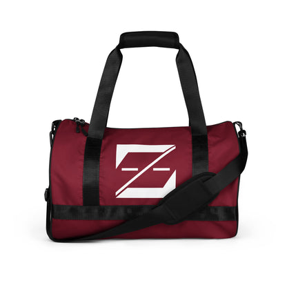 Zayndeellani Monogram Duffle Bag Red - Zayndeellani