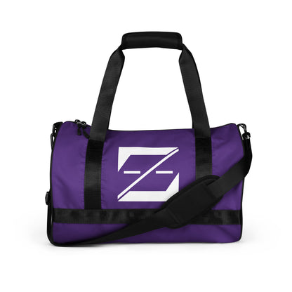 Zayndeellani Monogram Duffle Bag Purple - Zayndeellani