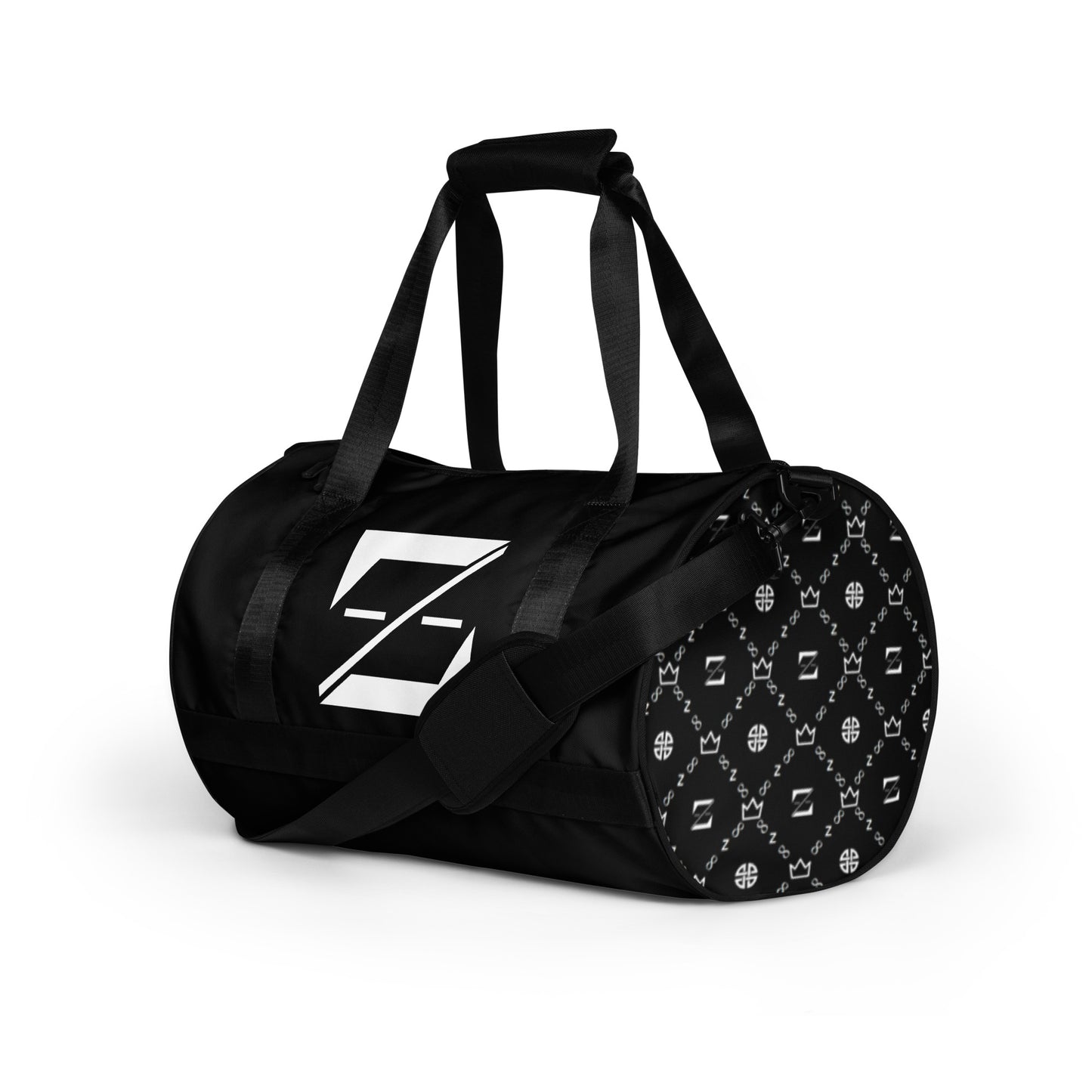 Zayndeellani Monogram Duffle Bag Black - Zayndeellani