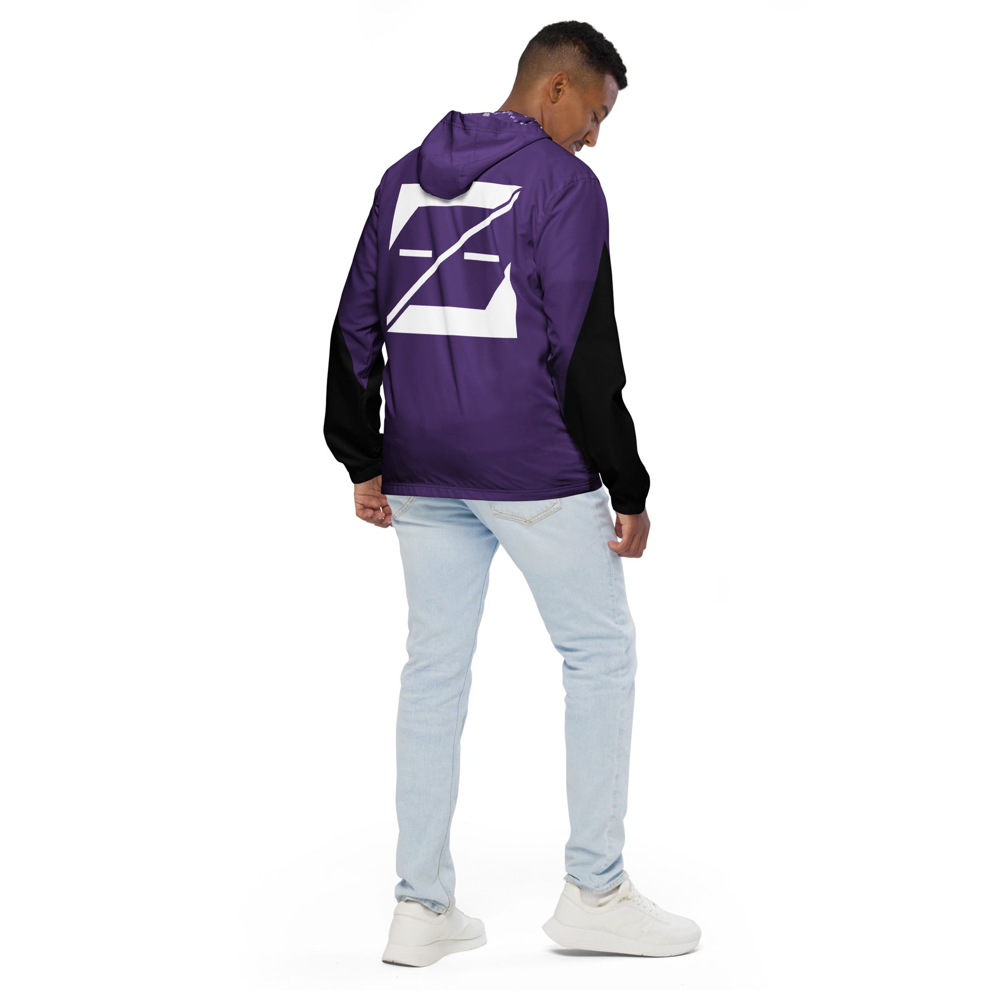 Zayndeellani Zerracci Highlight Windbreaker - Purple - Zayndeellani