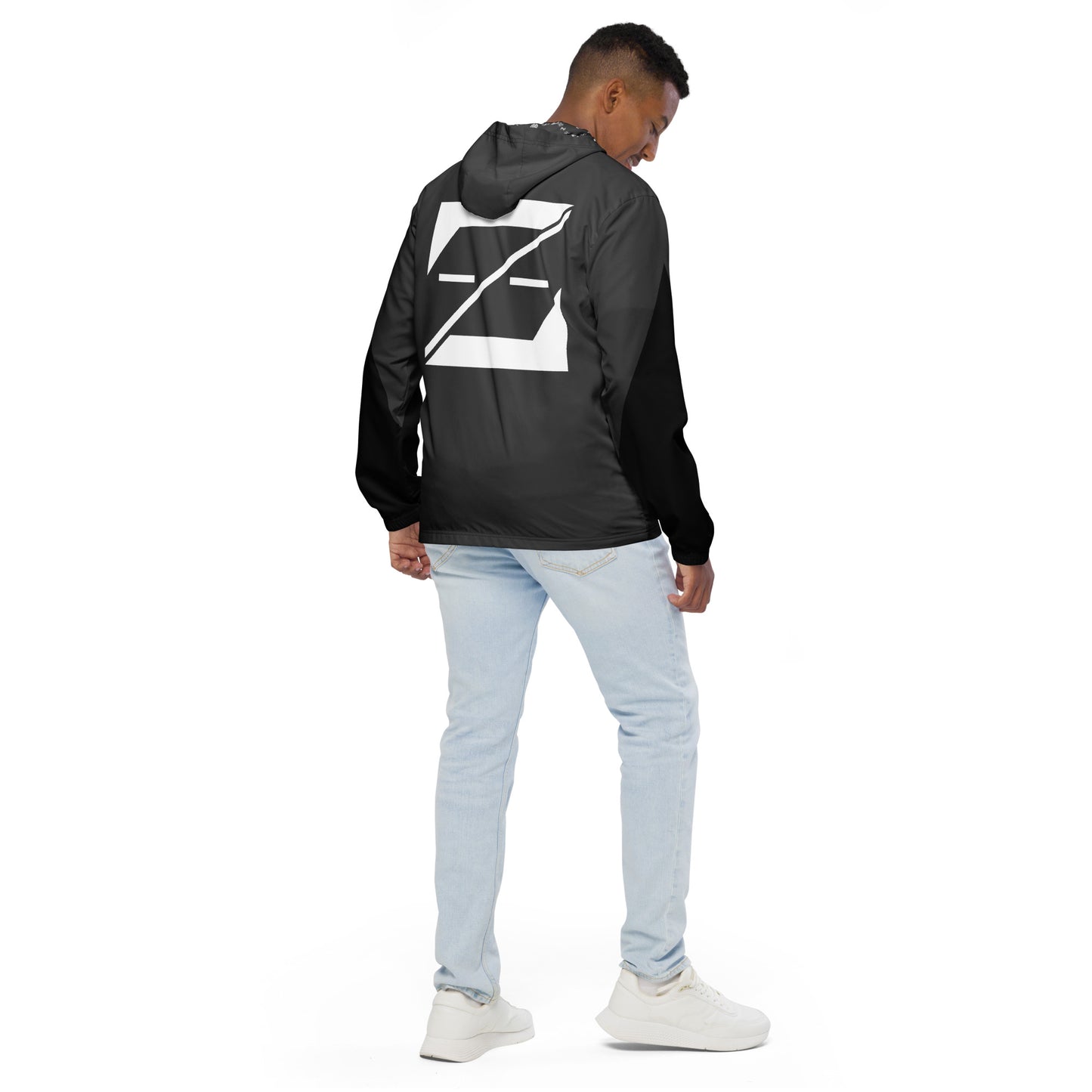 Zayndeellani Zerracci Highlight Windbreaker - Grey - Zayndeellani