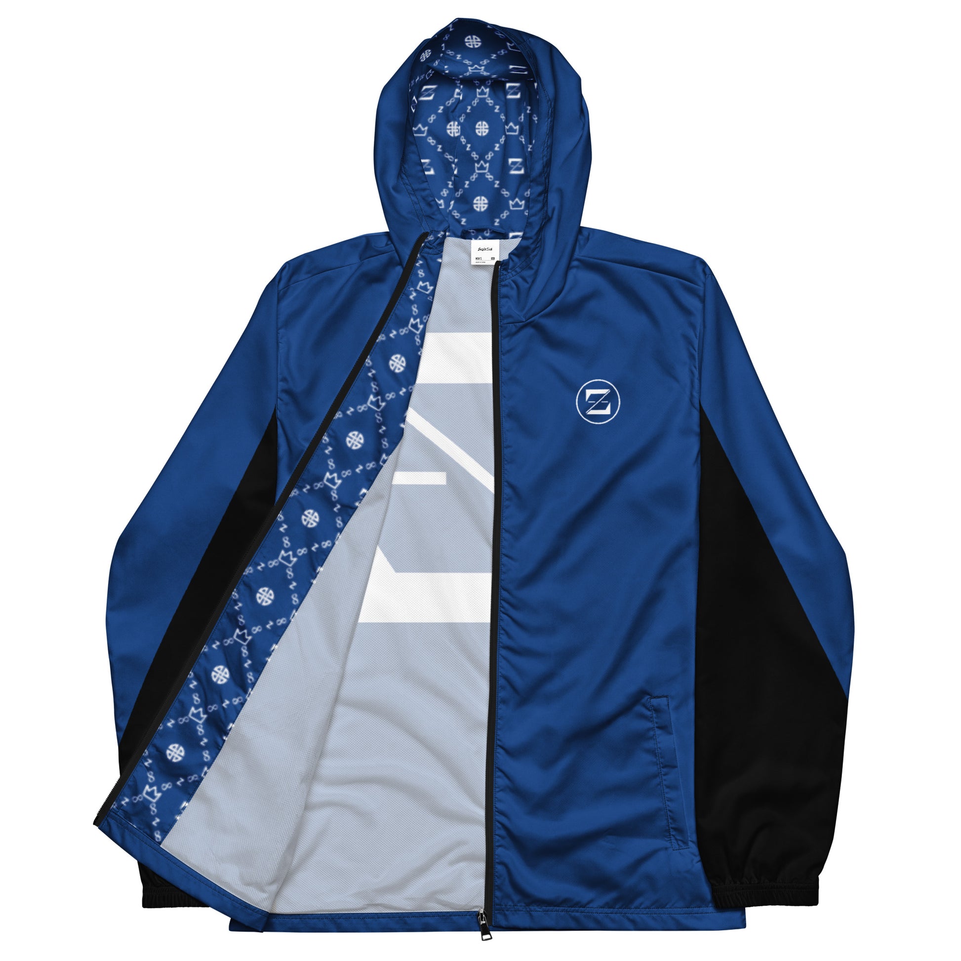 Zayndeellani Zerracci Highlight Windbreaker - Blue - Zayndeellani