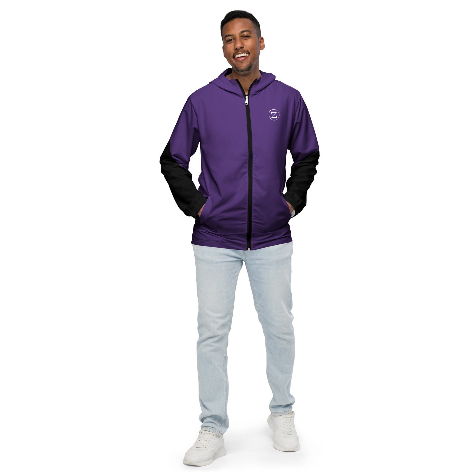 Zayndeellani Zerracci Highlight Windbreaker - Purple - Zayndeellani