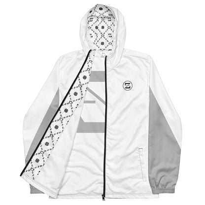 Zayndeellani Zerracci Highlight Windbreaker - White - Zayndeellani