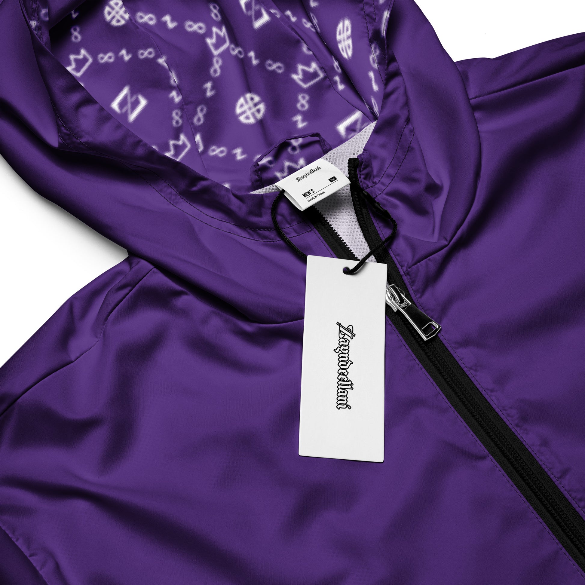 Zayndeellani Zerracci Highlight Windbreaker - Purple - Zayndeellani