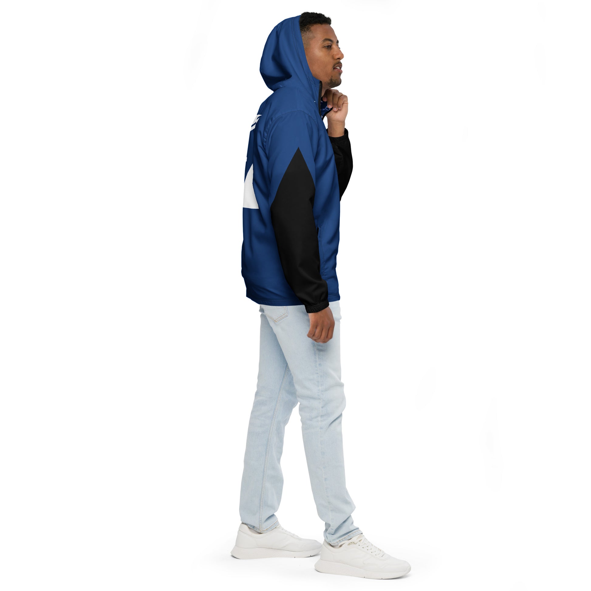 Zayndeellani Zerracci Highlight Windbreaker - Blue - Zayndeellani