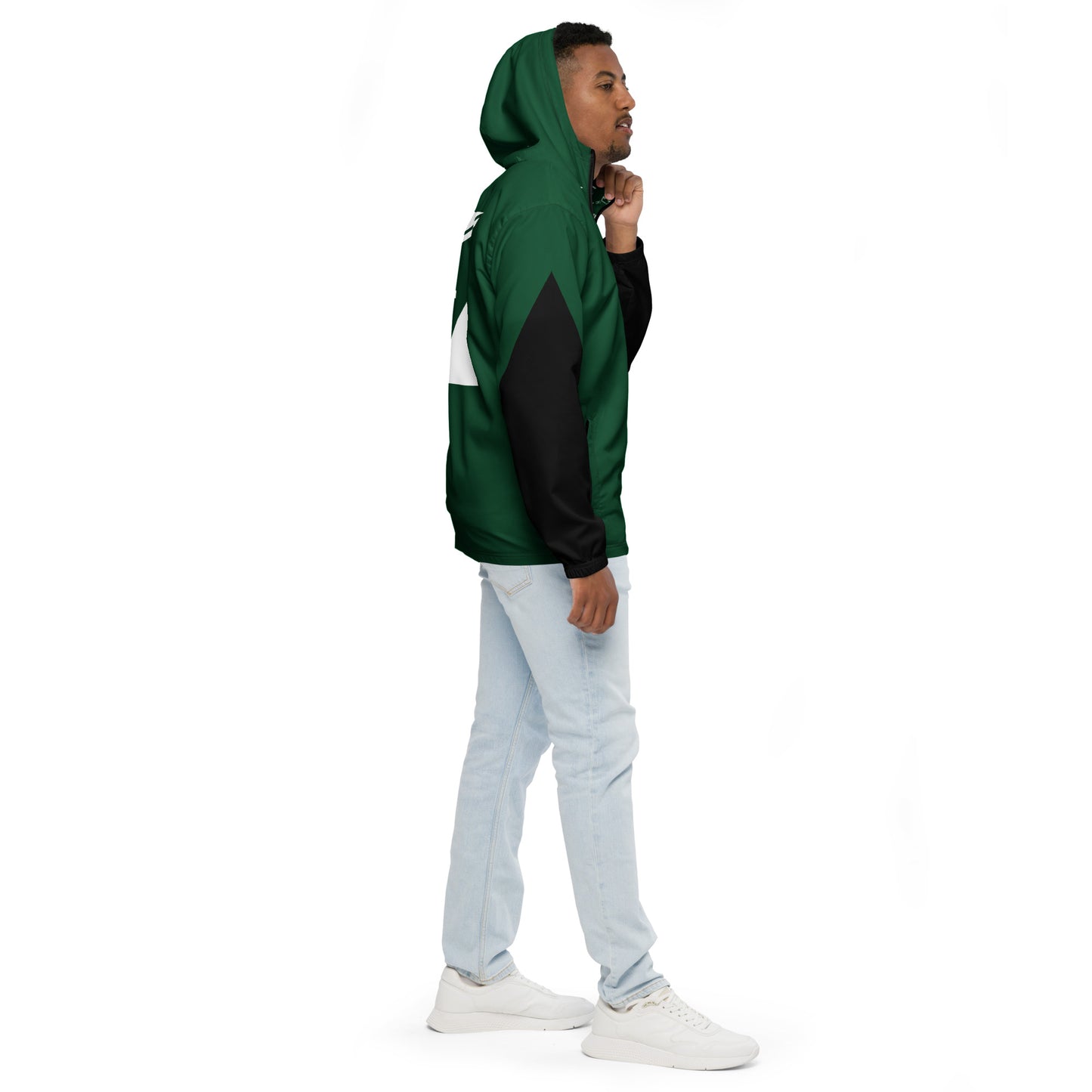 Zayndeellani Zerracci Highlight Windbreaker - Green - Zayndeellani