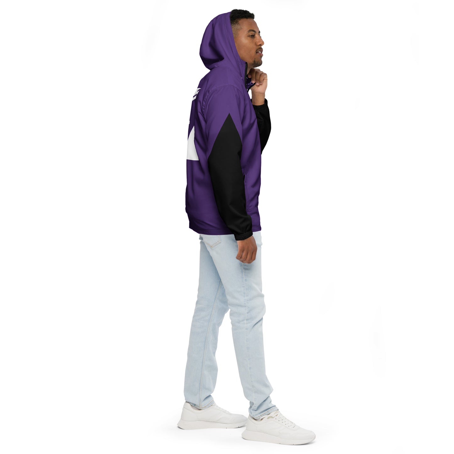 Zayndeellani Zerracci Highlight Windbreaker - Purple - Zayndeellani