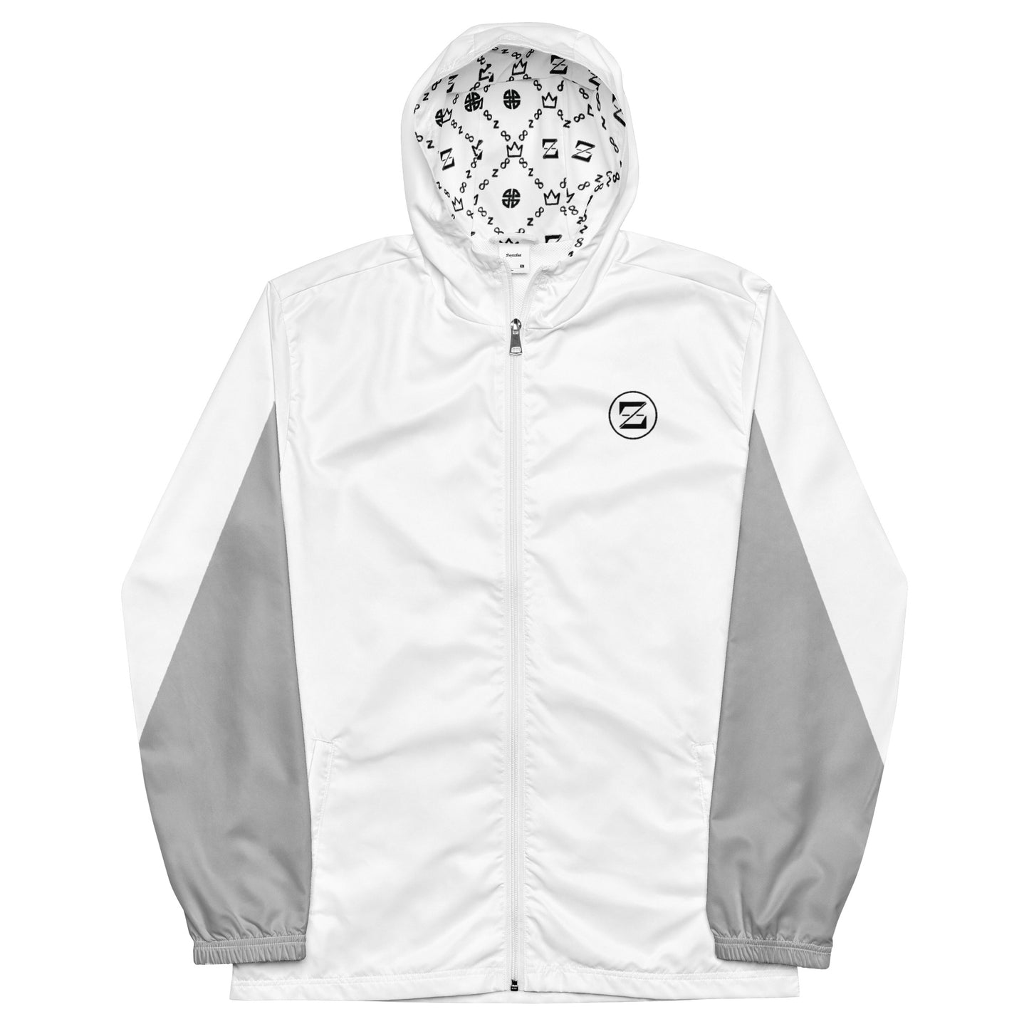 Zayndeellani Zerracci Highlight Windbreaker - White - Zayndeellani