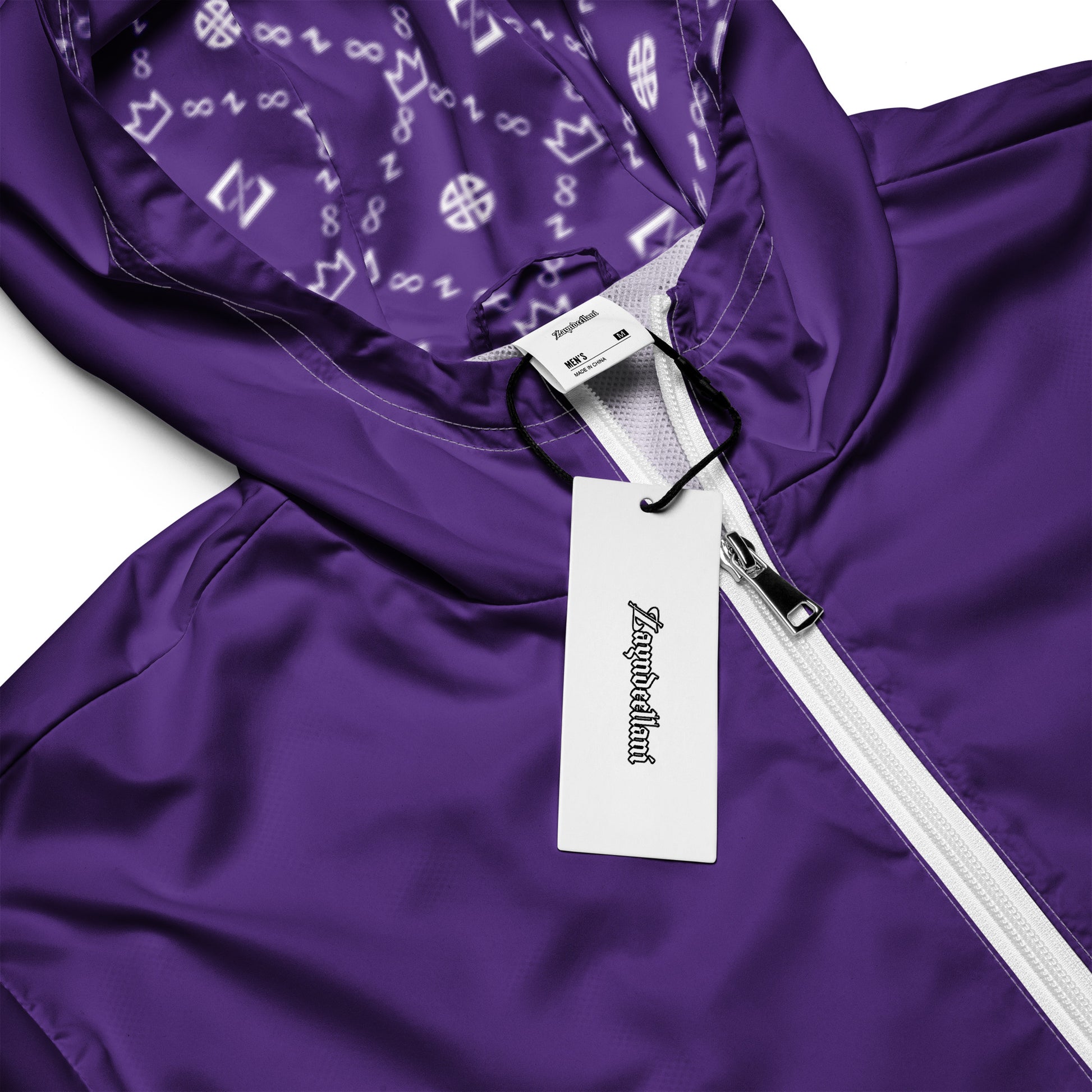 Zayndeellani Zerracci Highlight Windbreaker - Purple - Zayndeellani