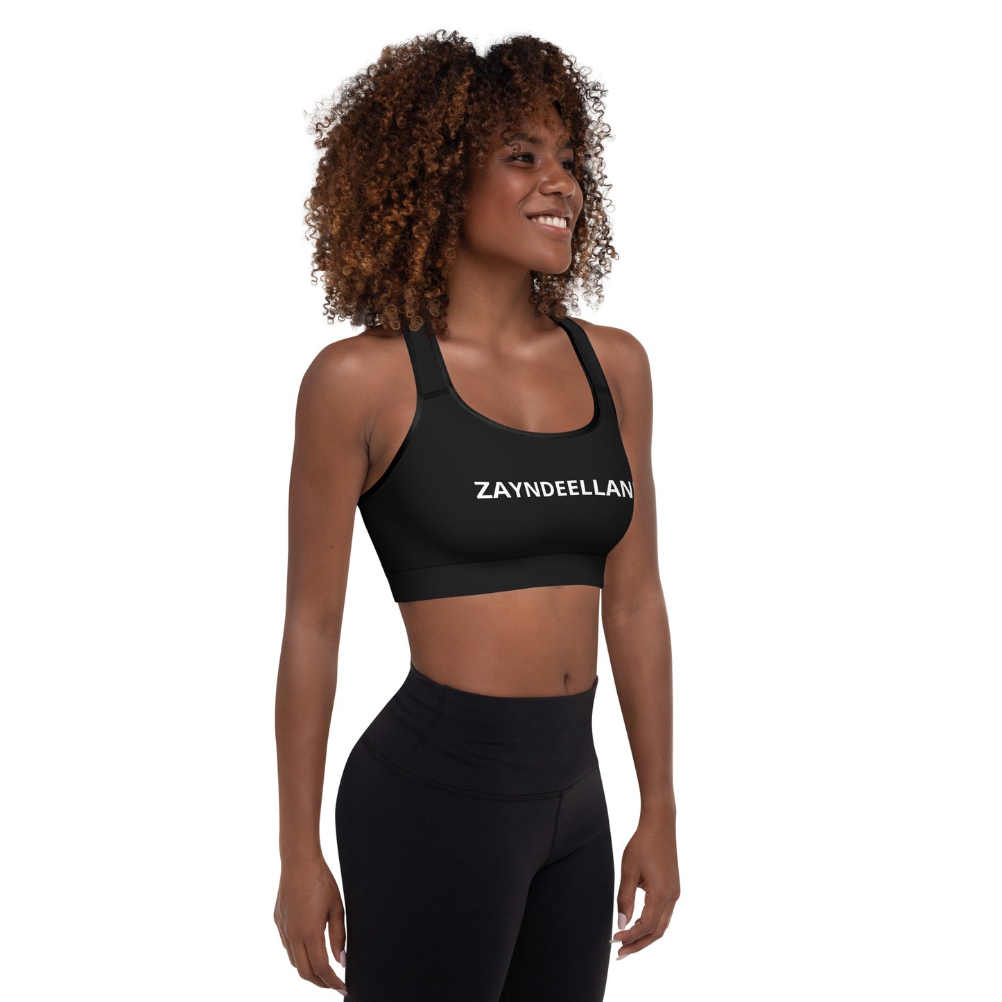 Zayndeellani Padded Sports Bra - Zayndeellani