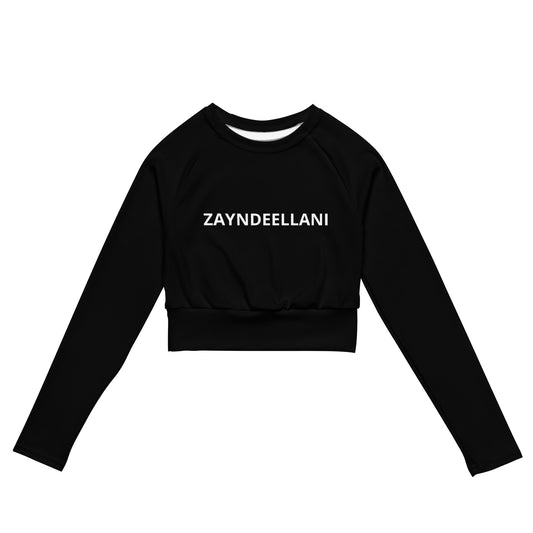 Zayndeellani Womens Long Sleeved Crop Top - Zayndeellani