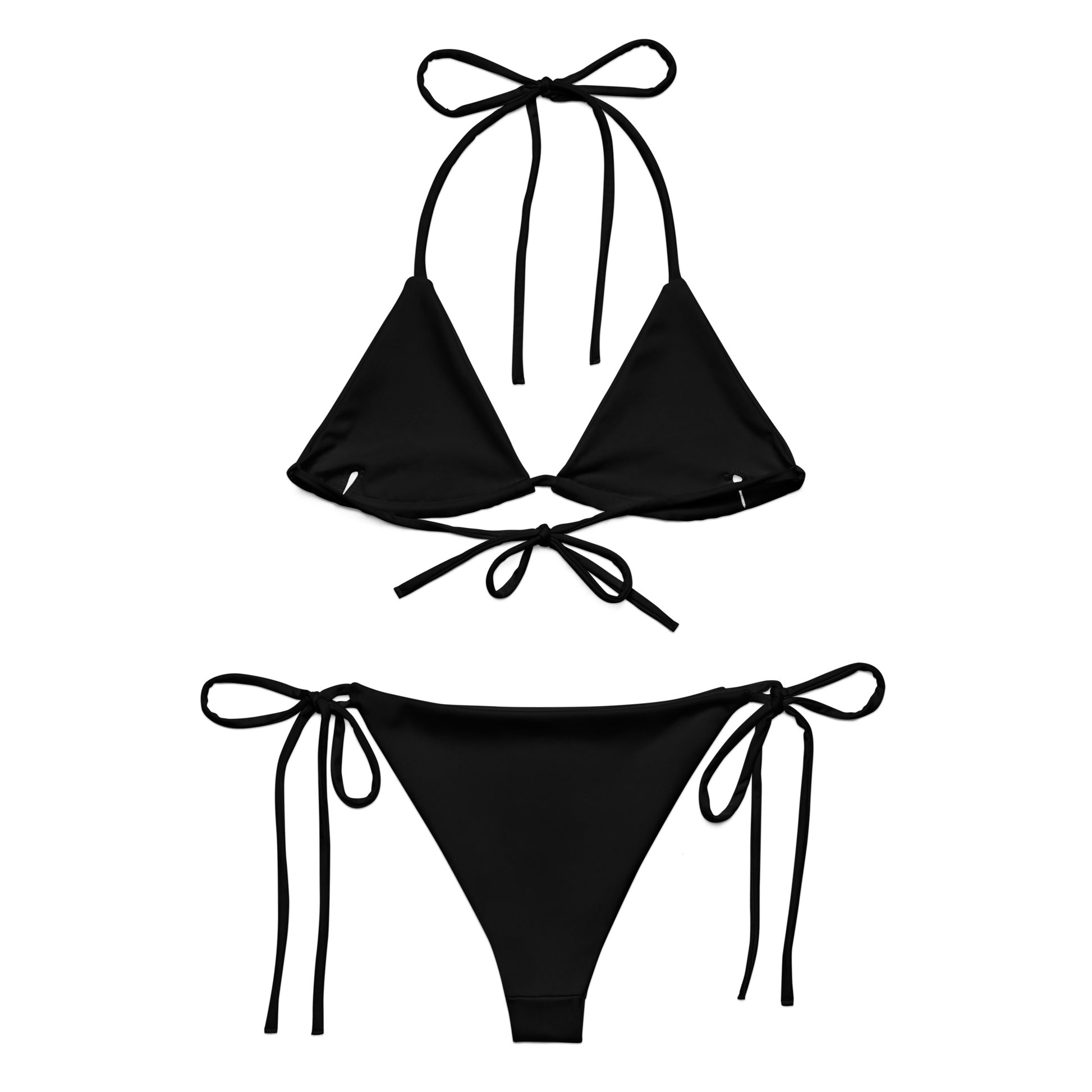 Zayndeellani Black Spell out Bikini - Zayndeellani