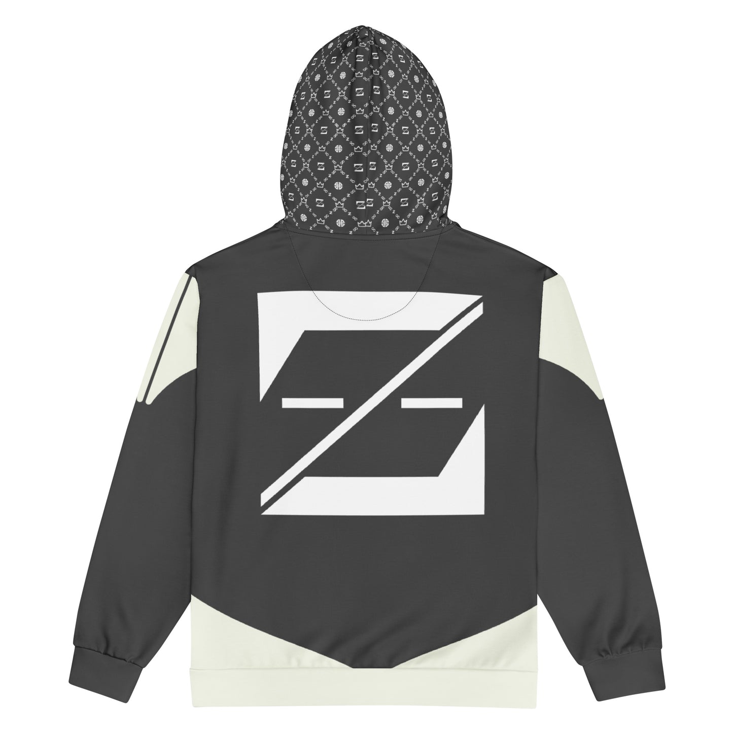 Zayndeellani Pen-tip Hoodie - Grey - Zayndeellani