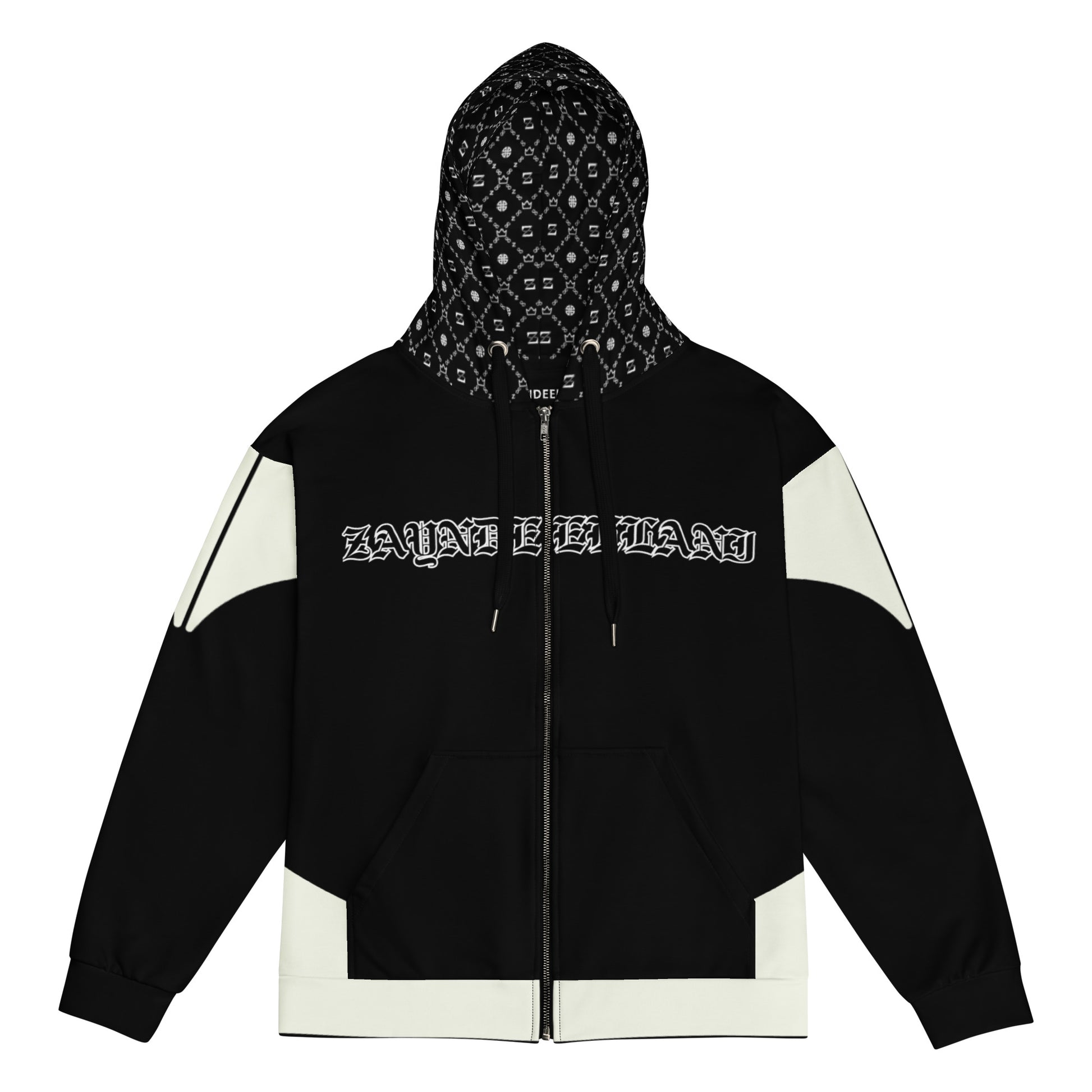 Zayndeellani Pen-tip Hoodie - Black - Zayndeellani