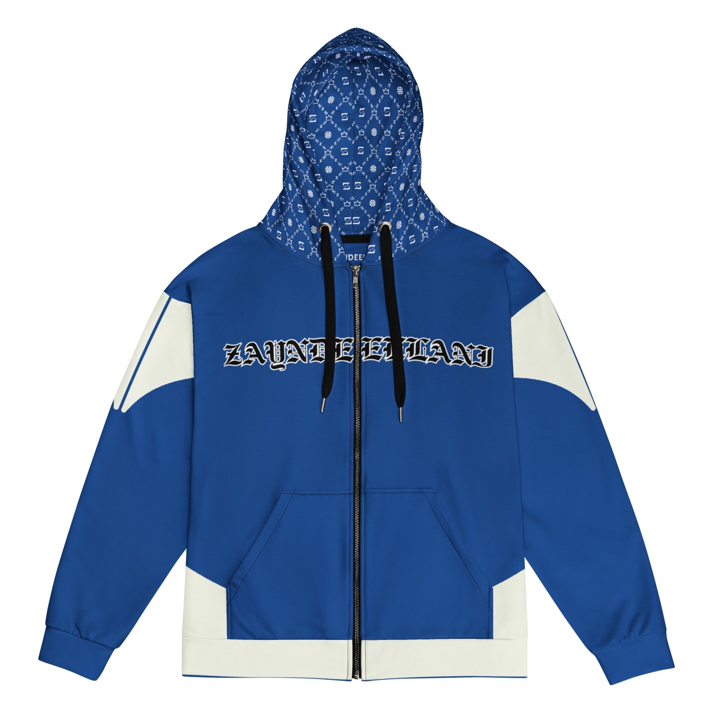 Zayndeellani Pen-tip Hoodie - Blue - Zayndeellani