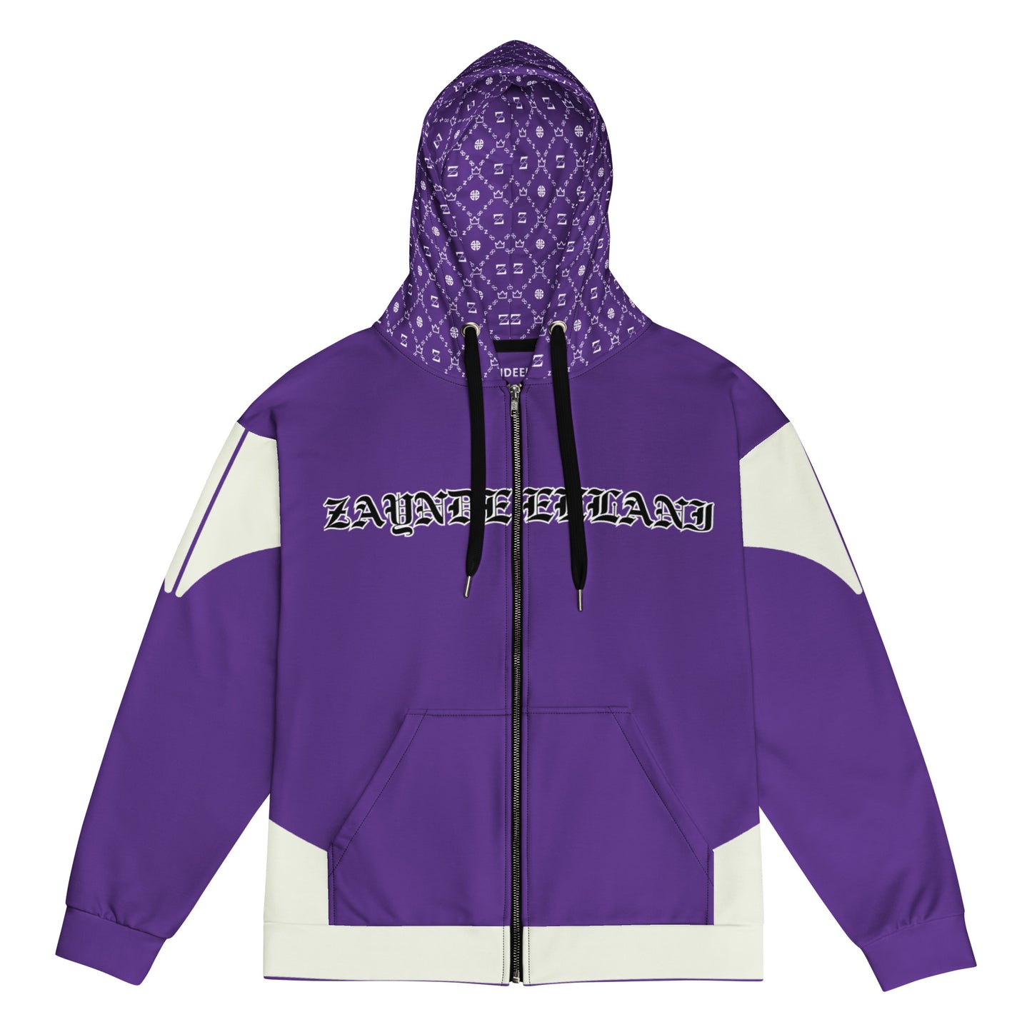 Zayndeellani Pen-tip Hoodie - Purple - Zayndeellani