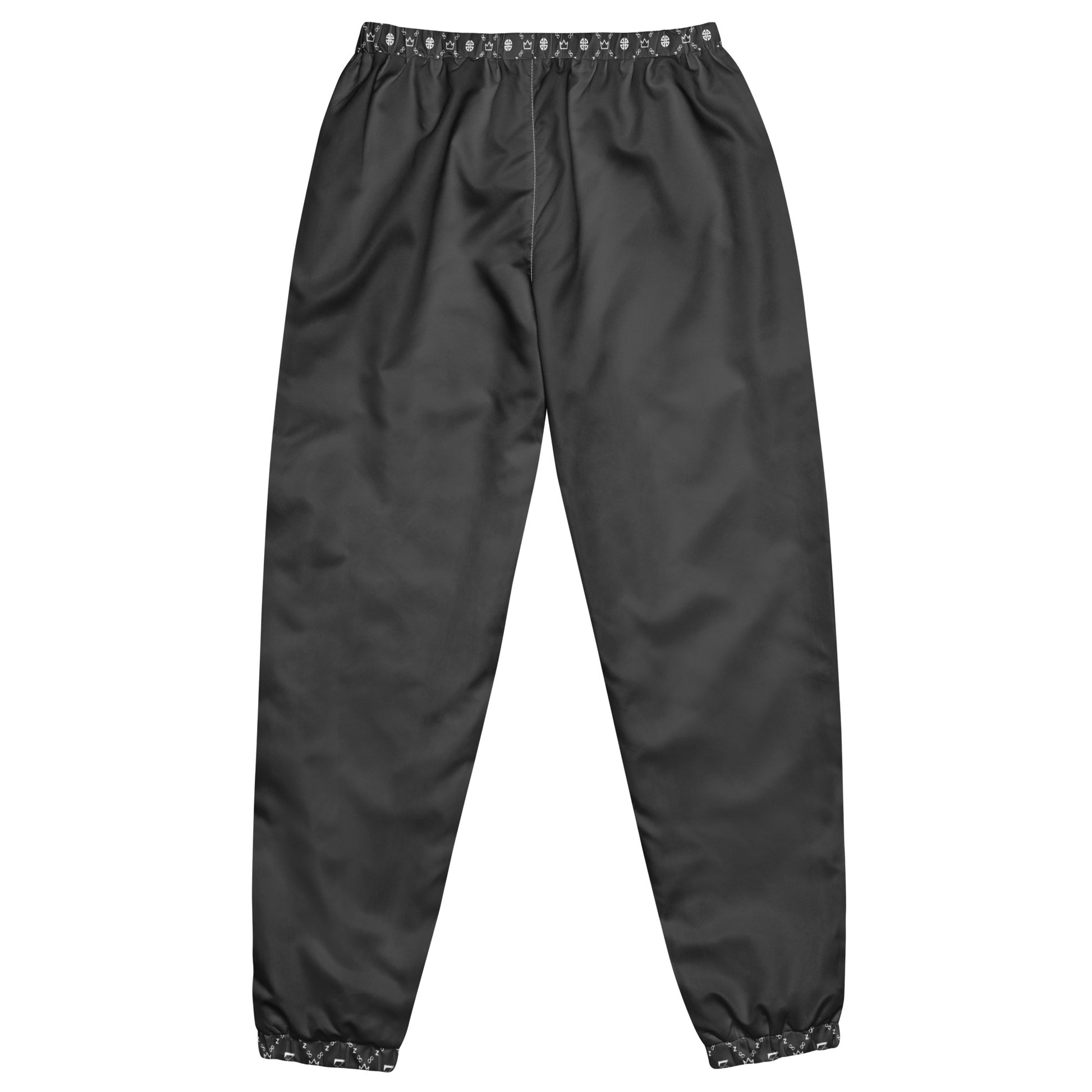 Zayndeellani Monogram Spell-out Track Pants Grey - Zayndeellani