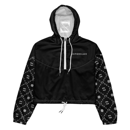 Zayndeellani Believers Monogram Windbreaker Women's Black - Zayndeellani