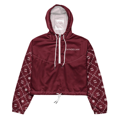 Zayndeellani Believers Monogram Windbreaker Women's Red - Zayndeellani