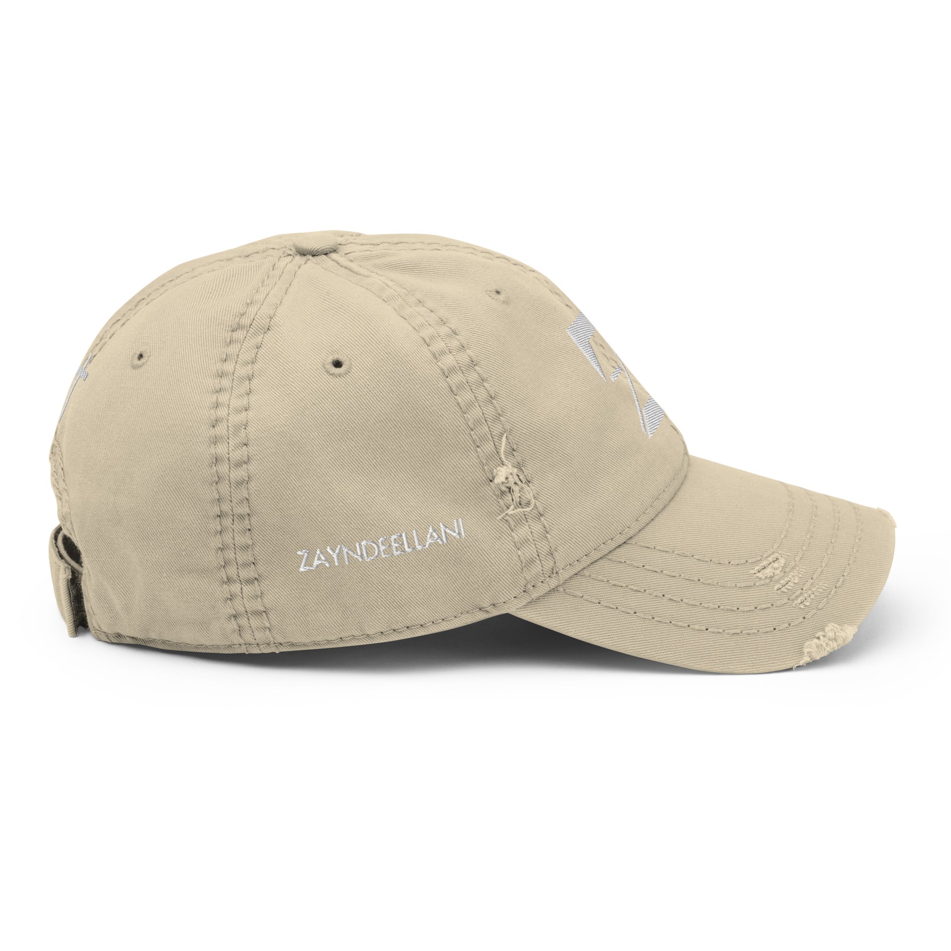 Zerracci Heritage Distressed Cap - Zayndeellani