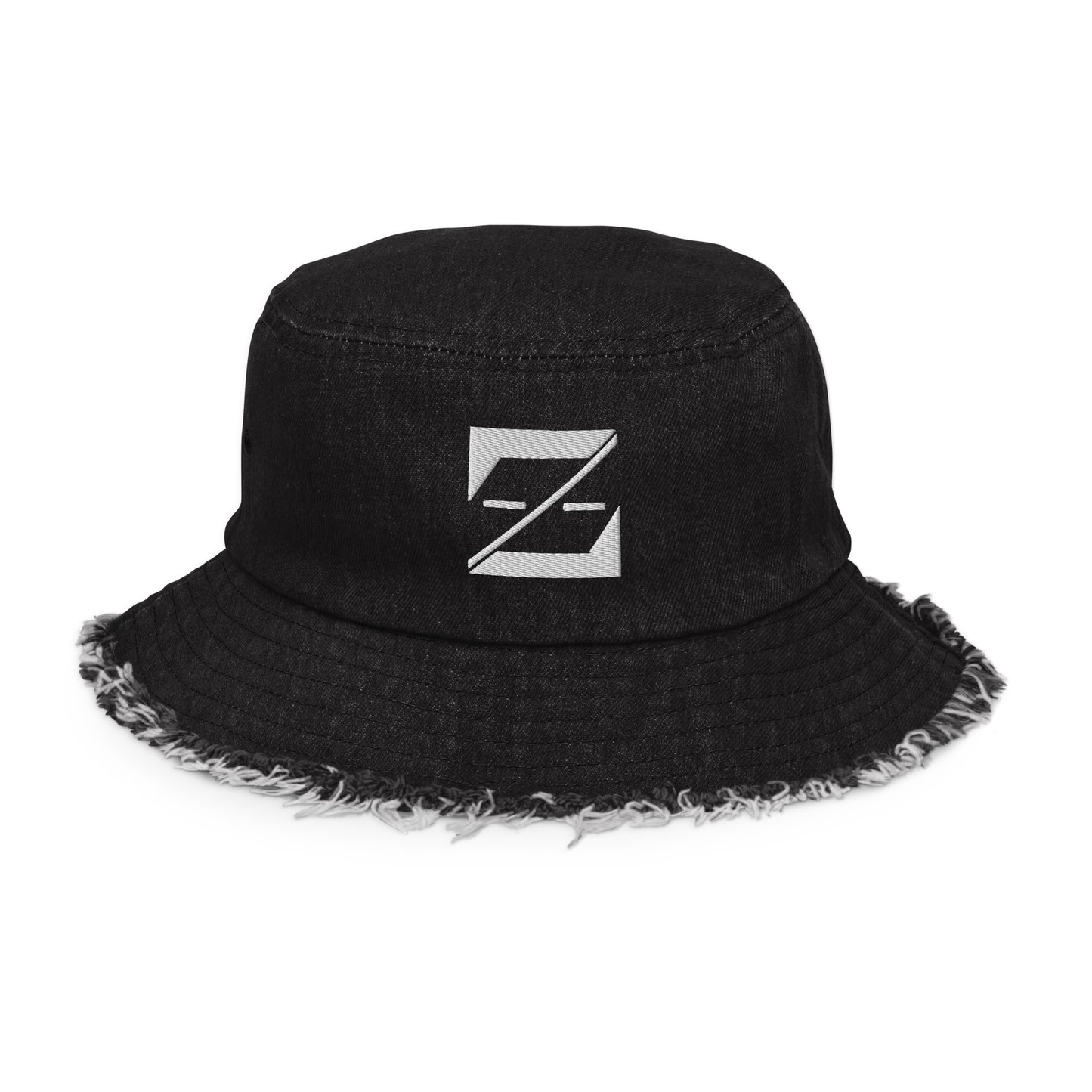 Zerracci Heritage Distressed Denim Bucket - Zayndeellani