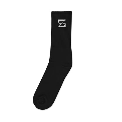 Zayndeellani Embroidered Zayndeellani Socks (Double Sided) - Zayndeellani