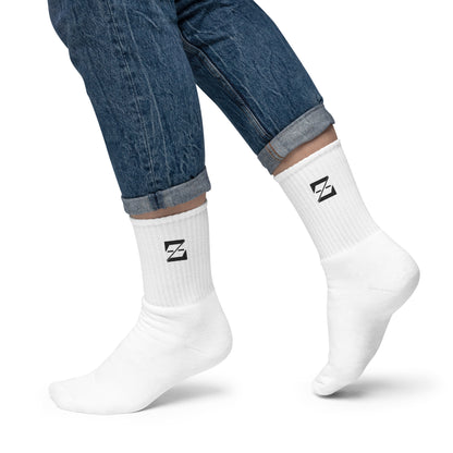 Zayndeellani Embroidered Zayndeellani Socks (Double Sided) - Zayndeellani