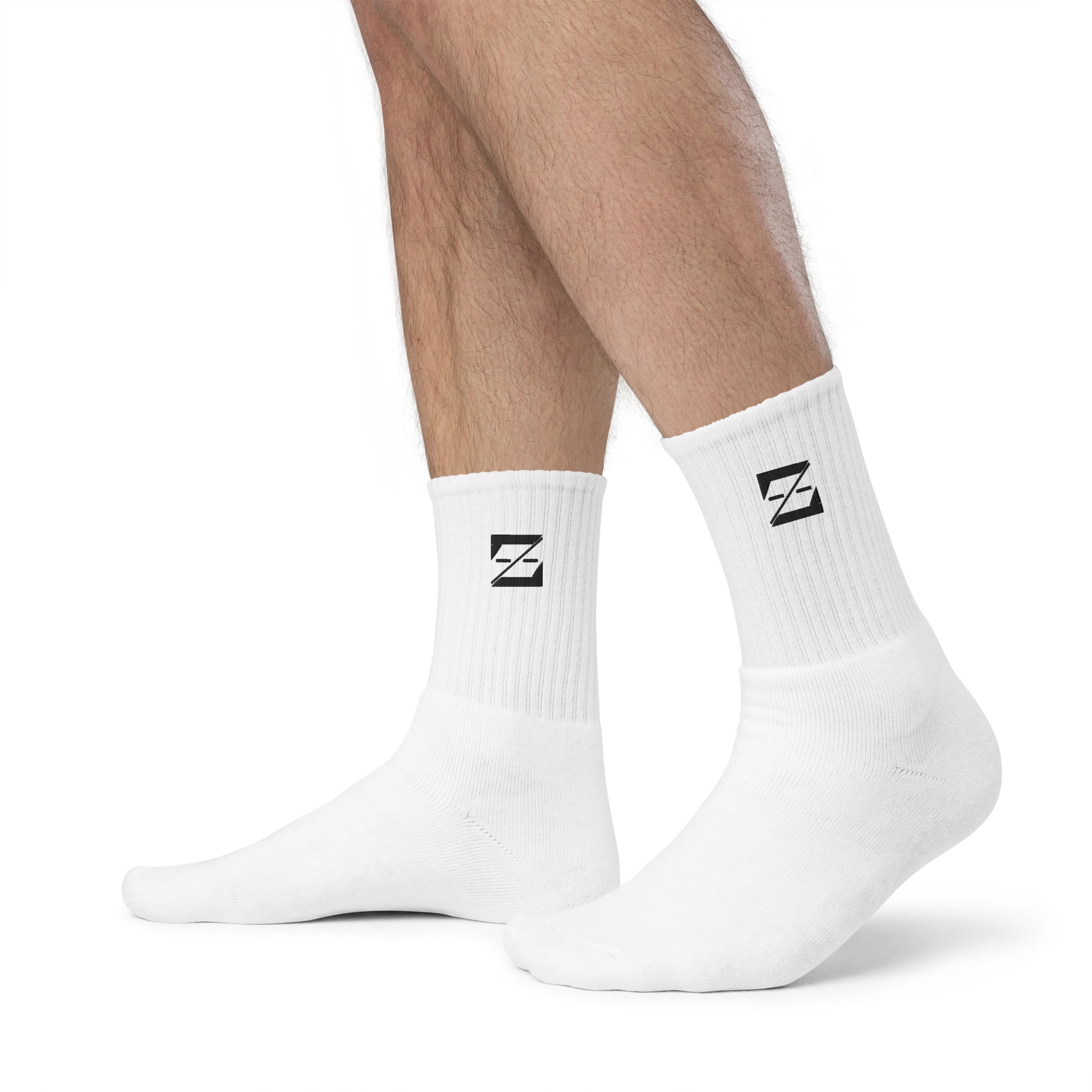 Zayndeellani Embroidered Zayndeellani Socks (Double Sided) - Zayndeellani