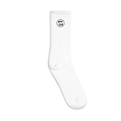 Zerracci Highlight Embroidered Socks (Double Sided) - Zayndeellani