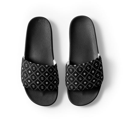 Zayndeellani Monogram Slides Black Men's - Zayndeellani