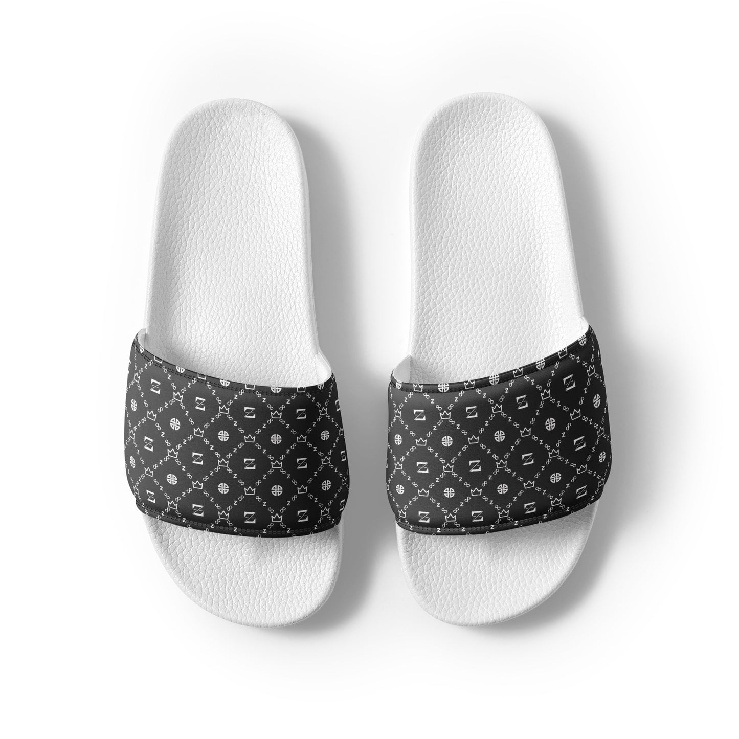 Zayndeellani Monogram Slides Grey Men's - Zayndeellani