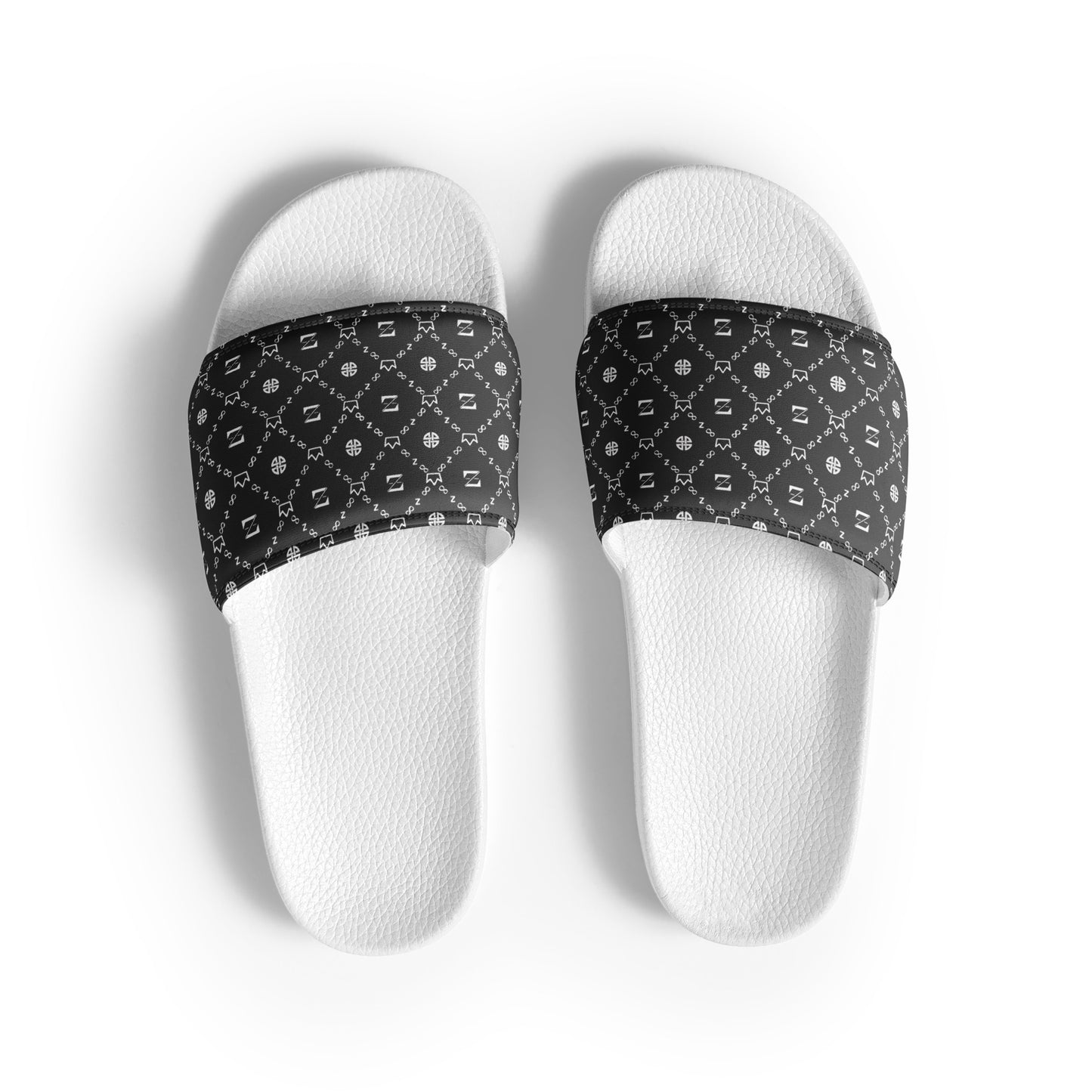 Zayndeellani Monogram Slides Grey Men's - Zayndeellani