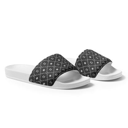 Zayndeellani Monogram Slides Grey Men's - Zayndeellani