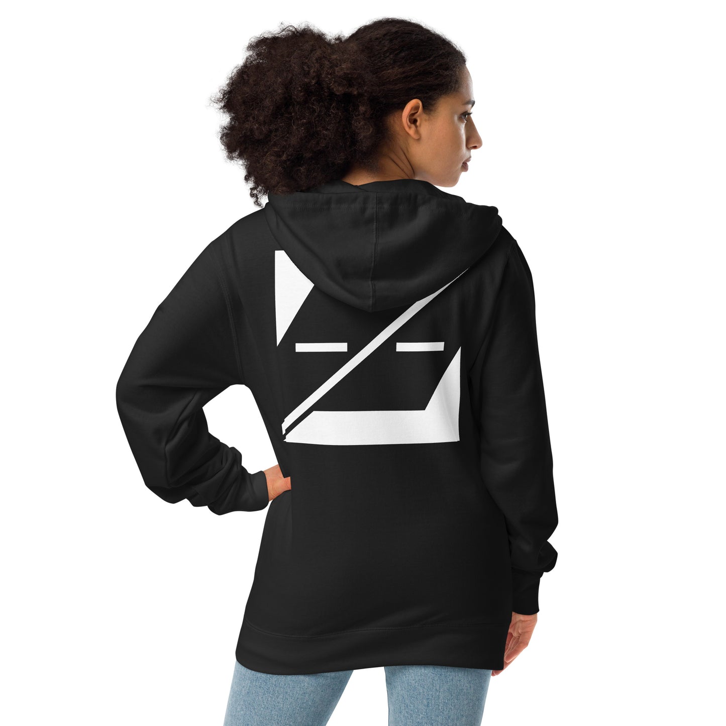 Zayndeellani Spellout Zip-Up Hoodie Unisex - Zayndeellani