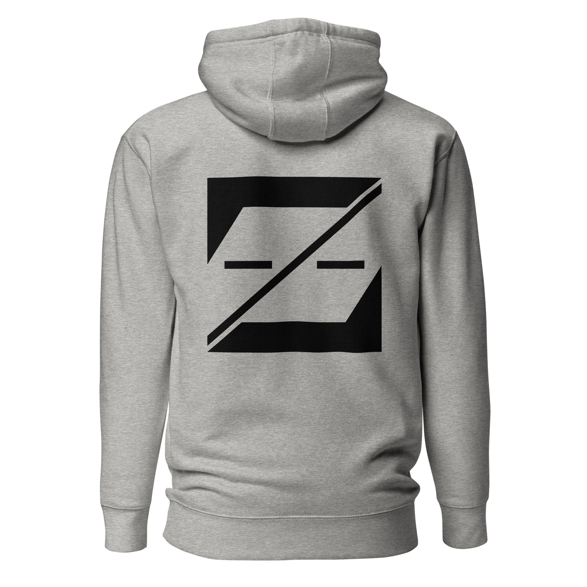 (Exclusive) Zayndeellani Logo Spell-Out Hoodie Black Embroidery - Zayndeellani