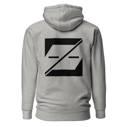 (Exclusive) Zayndeellani Logo Spell-Out Hoodie Black Embroidery - Zayndeellani