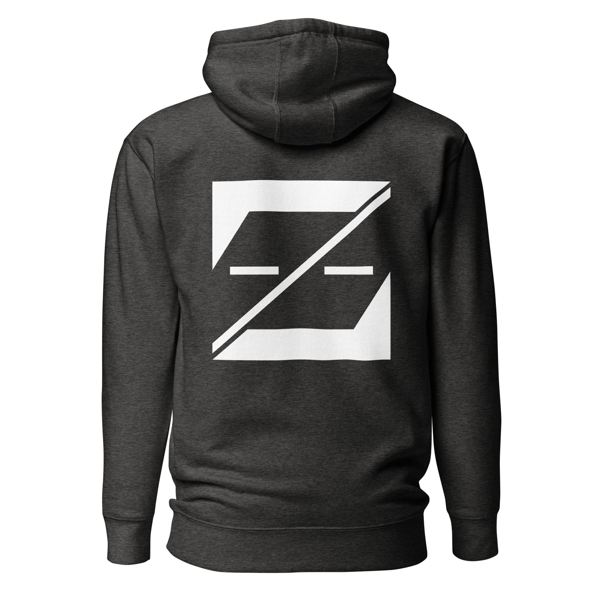 (Exclusive) Zayndeellani Logo Spell-Out Hoodie White Embroidery - Zayndeellani