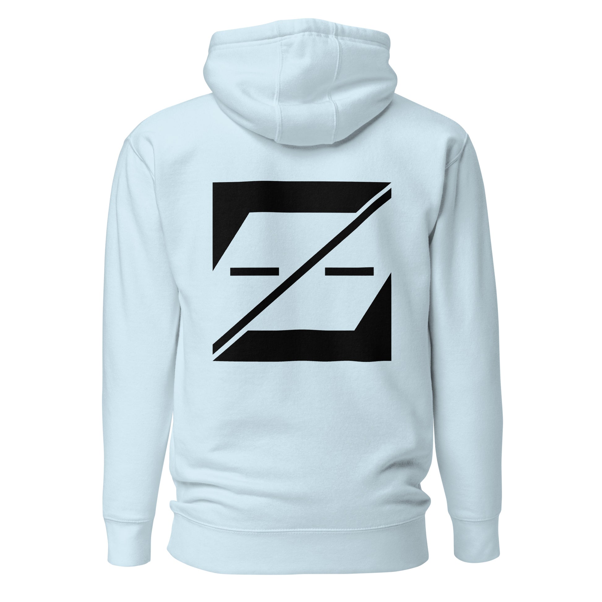 (Exclusive) Zayndeellani Logo Spell-Out Hoodie Black Embroidery - Zayndeellani