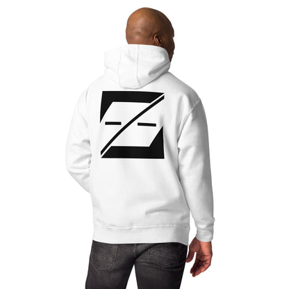 (Exclusive) Zayndeellani Logo Spell-Out Hoodie Black Embroidery - Zayndeellani