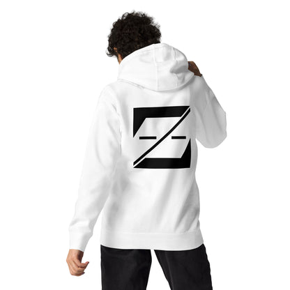 (Exclusive) Zayndeellani Logo Spell-Out Hoodie Black Embroidery - Zayndeellani