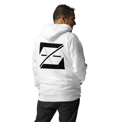 (Exclusive) Zayndeellani Logo Spell-Out Hoodie Black Embroidery - Zayndeellani